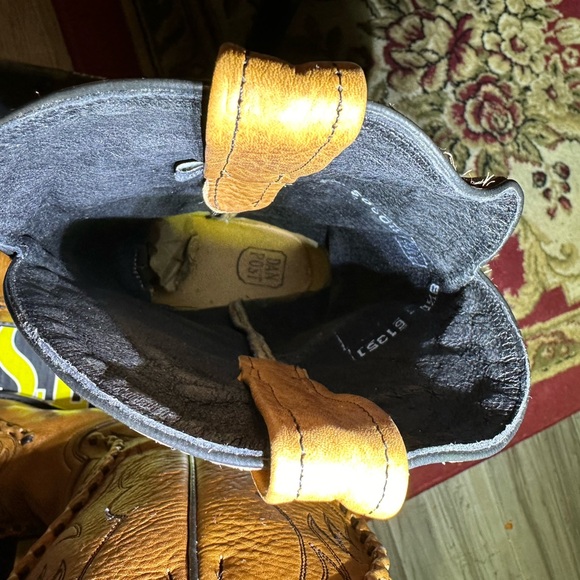 Dan Post buck stick deerskin boots - Picture 4 of 8